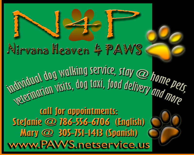 N4P - Nirvana Heavan 4 PAWS - click to email us now